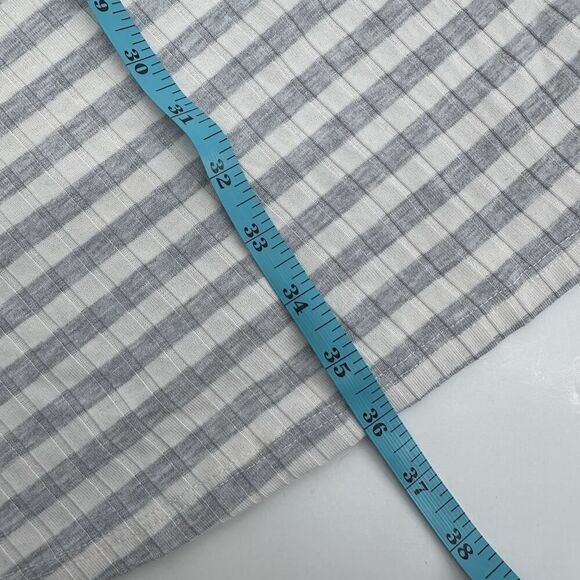 American Eagle Easy Rib Swing Mini Dress Sleeveless Gray Stripes NWT Womens XL - Picture 9 of 9